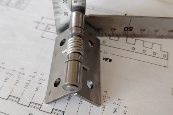 Mirror Brushed Corrosion Resistant Spring Hinge